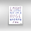 My Little Sports Fan - canvasnior