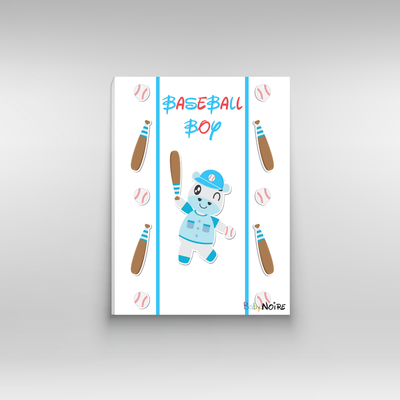 Baseball boy - canvasnior