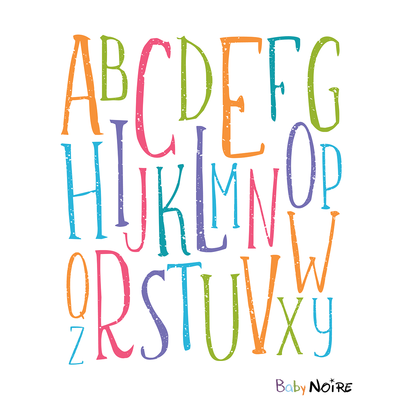 Alphabet - canvasnior