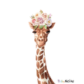 Giraffe & lama Bundle - canvasnior