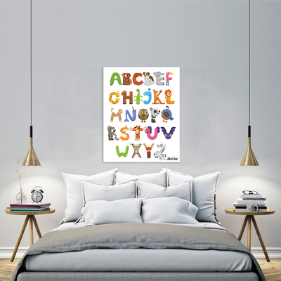 Alphabet Animal - canvasnior
