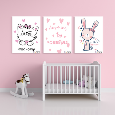 Girls  Animal Bundle - canvasnior